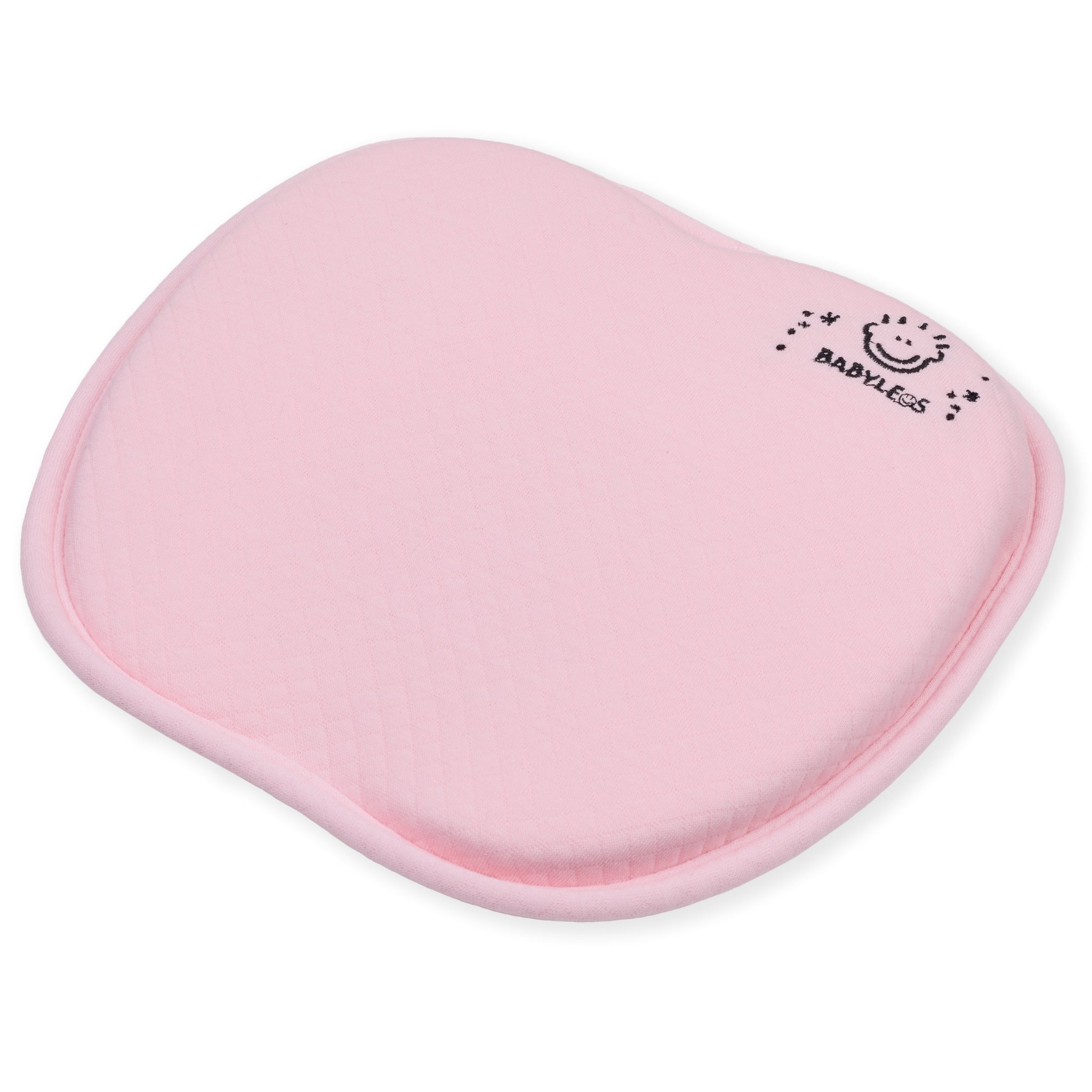 Oreiller Babyleos PerfectSleep pour plagiocéphalie rose