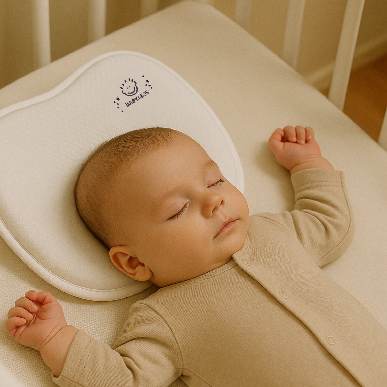 Babyleos PerfectSleep Almohada Plagiocefalia Blanca