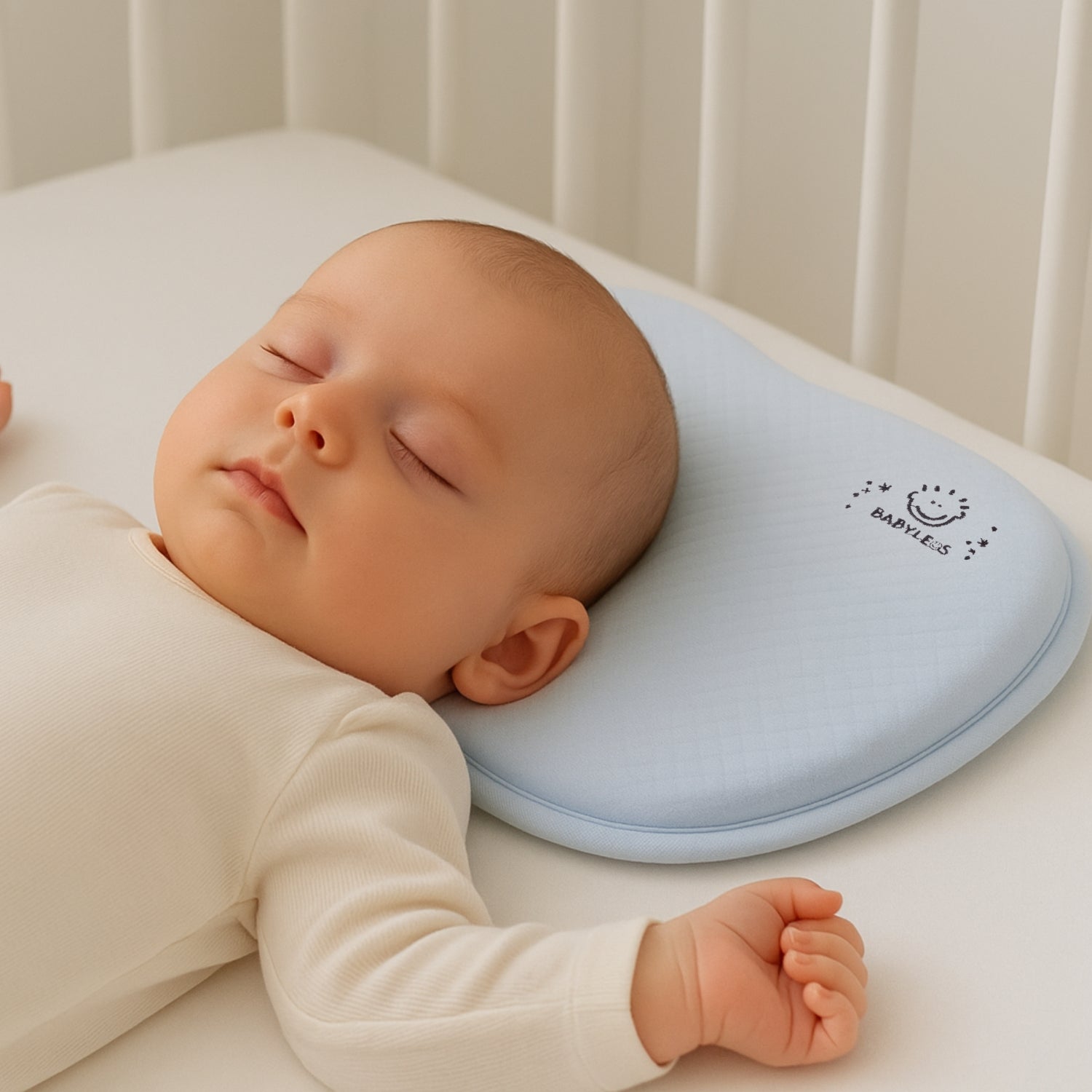 Babyleos PerfectSleep Almohada Plagiocefalia Azul