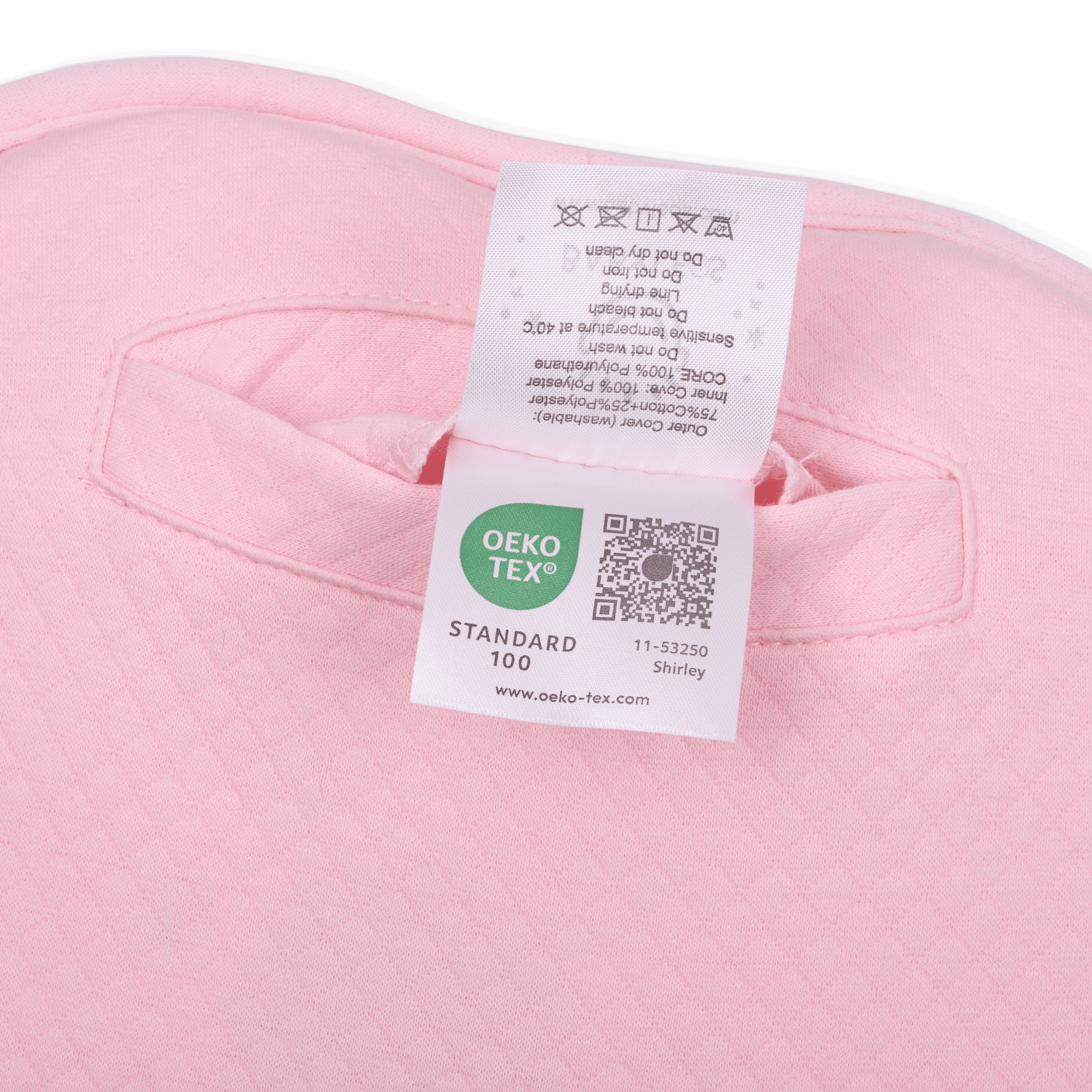 Oreiller Babyleos PerfectSleep pour plagiocéphalie rose